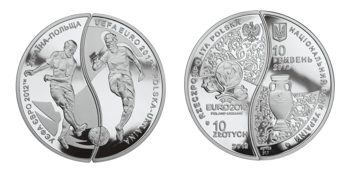 10 zł + 10 UAH Mistrzostwa Europy UEFA 2012