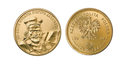 2 zł Statut Łaskiego 2006