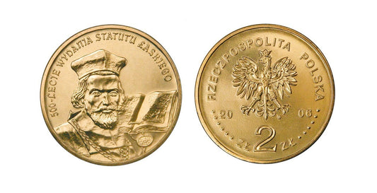 2 zł Statut Łaskiego 2006