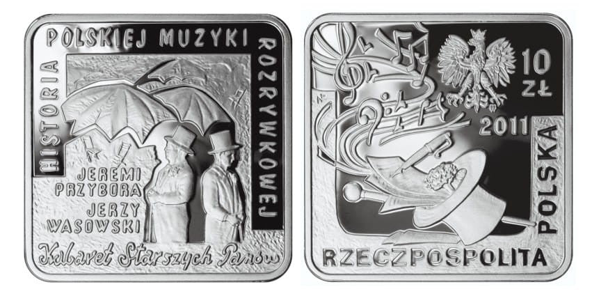 10 zł Starsi Panowie kwadrat 2011