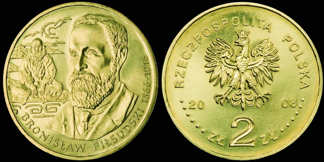 2 zł Bronisław Piłsudski (1866-1918) 2008