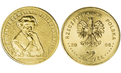 2 zł 90. rocznica Powstania Wielkopolskiego 2008