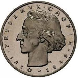 50 zł Chopin Fryderyk 1972