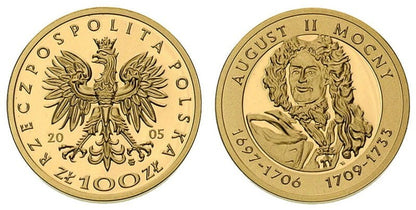 100 zł August II Mocny (1697-1706, 1709-1733) 2005