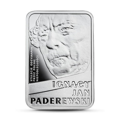 10 zł Ignacy Paderewski 2018