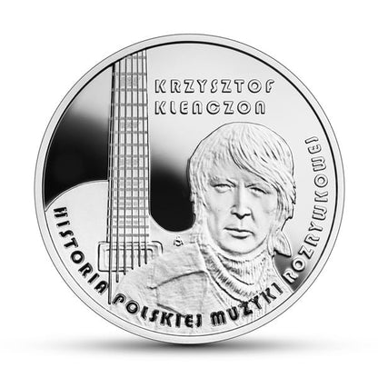 10 zł Historia polskiej muzyki rozrywkowej – Krzysztof Klenczon 2020